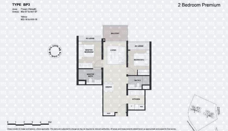 Clavon (D5), Apartment #2051091